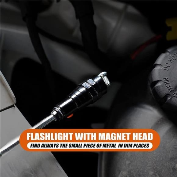 Magnetic Pickup Tool Kit with 1 & 15 lb Magnet Stick - Picture 6 of 7